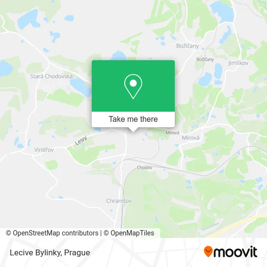 Карта Lecive Bylinky