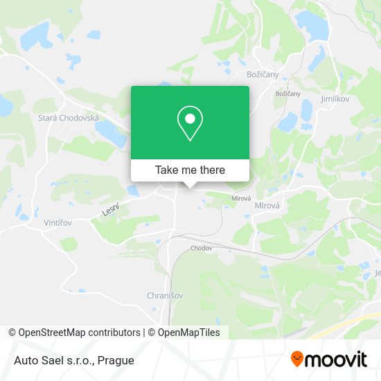 Карта Auto Sael s.r.o.