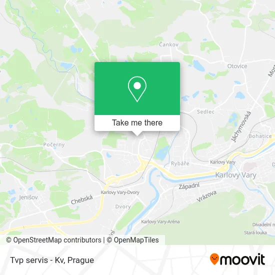 Карта Tvp servis - Kv