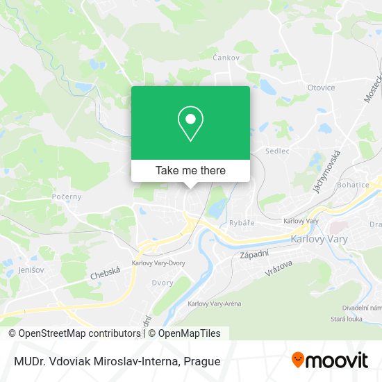 Карта MUDr. Vdoviak Miroslav-Interna
