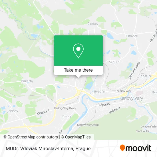 Карта MUDr. Vdoviak Miroslav-Interna