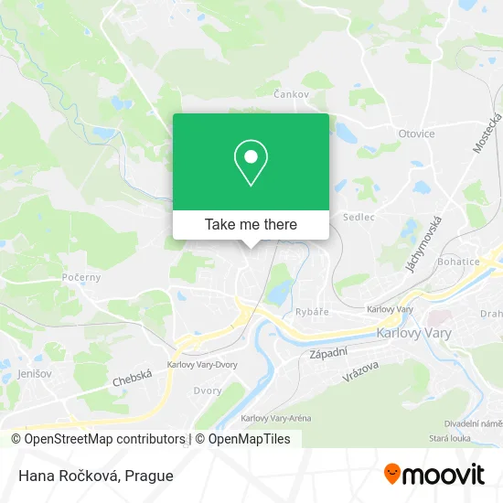 Карта Hana Ročková