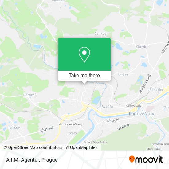 Карта A.I.M. Agentur