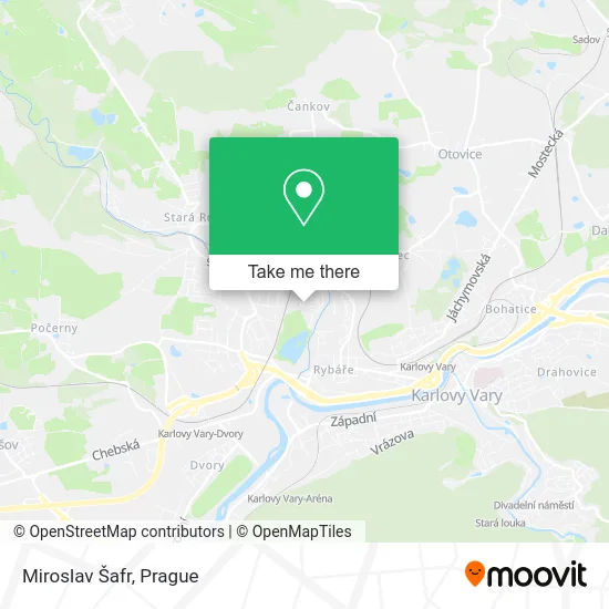 Карта Miroslav Šafr