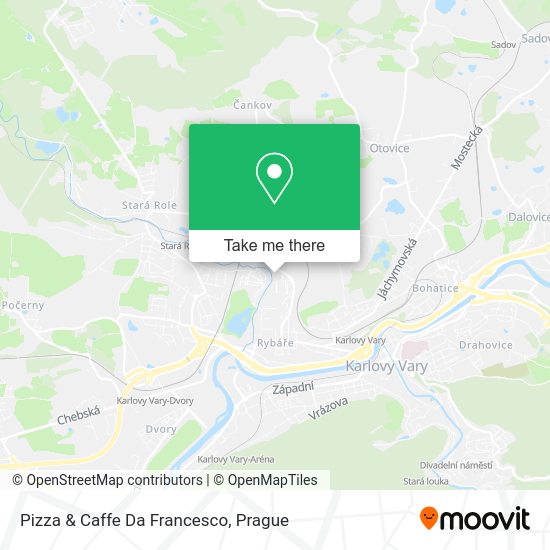 Карта Pizza & Caffe Da Francesco