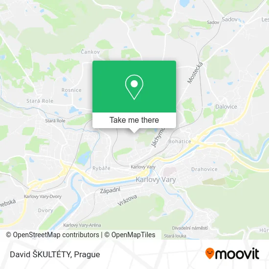 Карта David ŠKULTÉTY