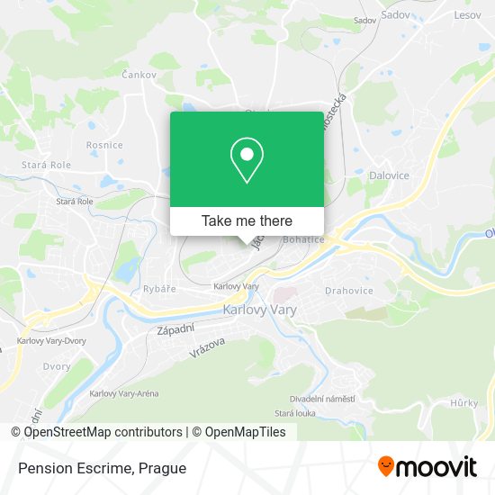 Карта Pension Escrime