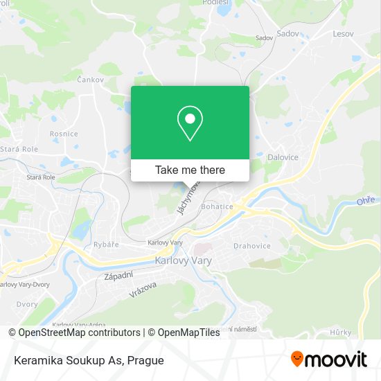 Карта Keramika Soukup As