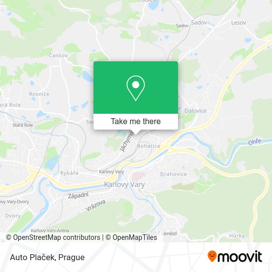 Карта Auto Plaček