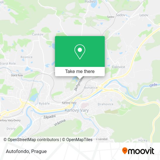 Карта Autofondo