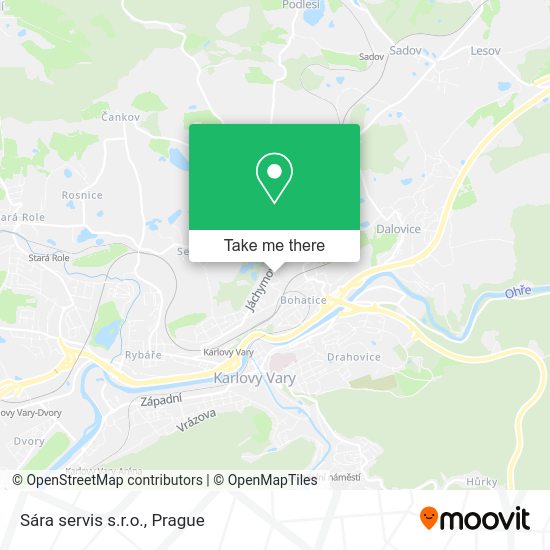 Карта Sára servis s.r.o.