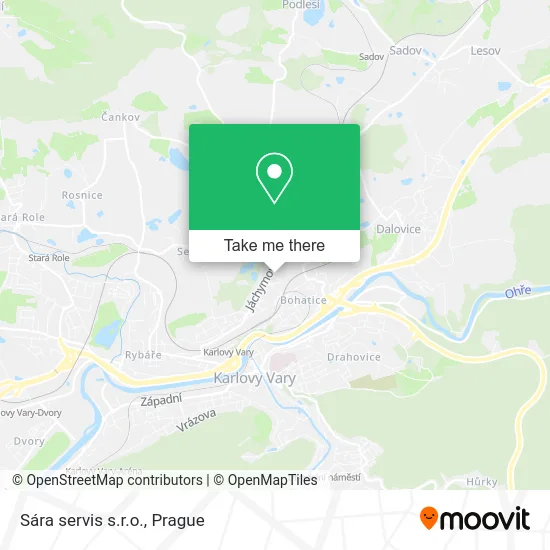 Карта Sára servis s.r.o.