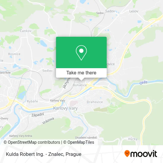 Карта Kulda Robert Ing. - Znalec