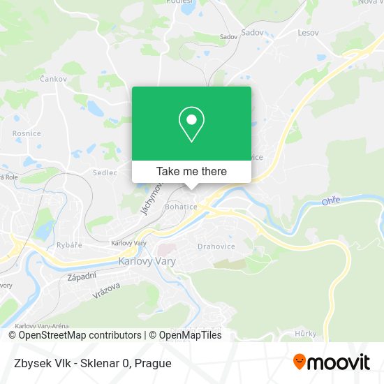 Карта Zbysek Vlk - Sklenar 0