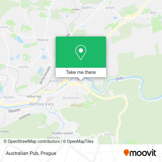 Карта Australian Pub