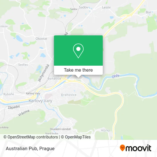 Карта Australian Pub