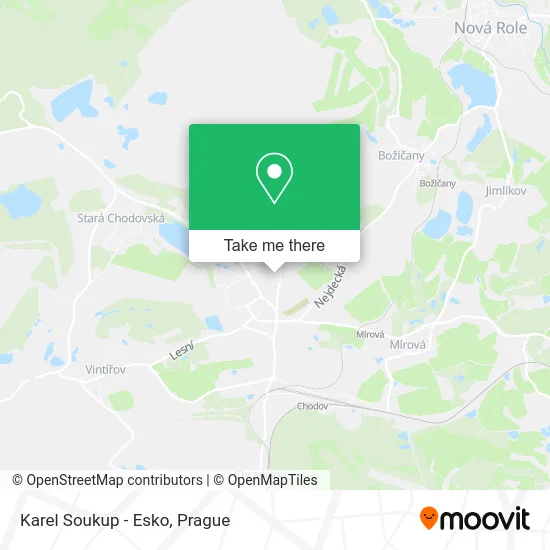 Карта Karel Soukup - Esko
