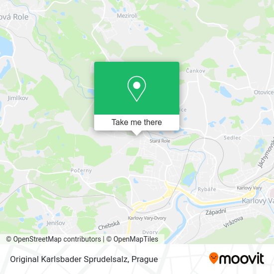 Карта Original Karlsbader Sprudelsalz
