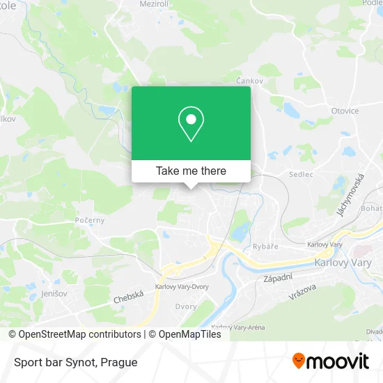 Карта Sport bar Synot