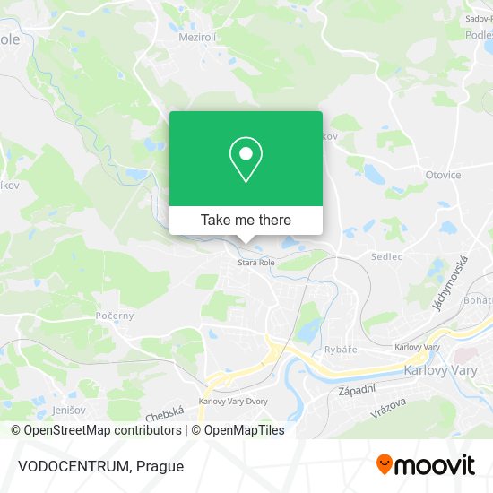 Карта VODOCENTRUM