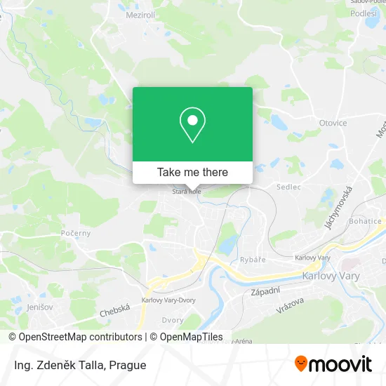 Карта Ing. Zdeněk Talla