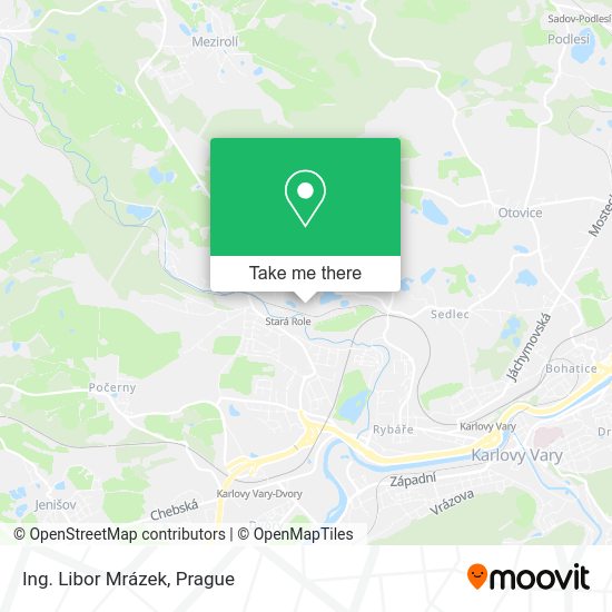 Карта Ing. Libor Mrázek