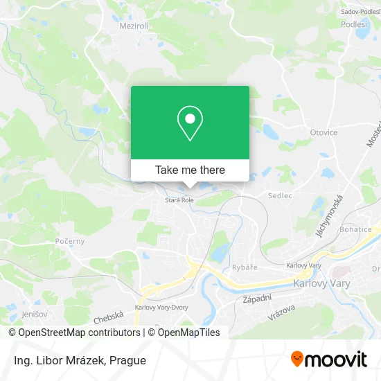 Карта Ing. Libor Mrázek