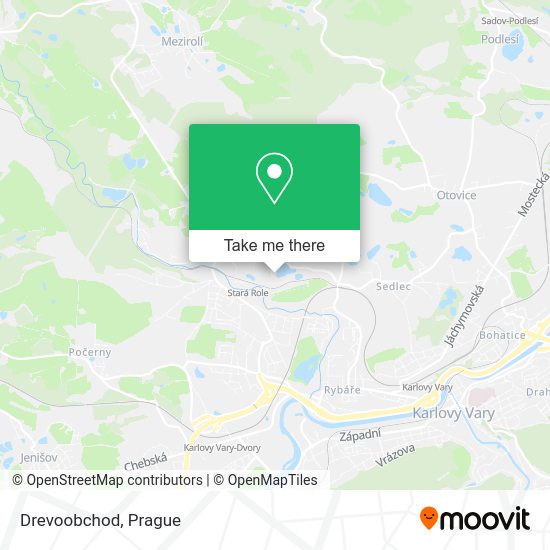 Карта Drevoobchod