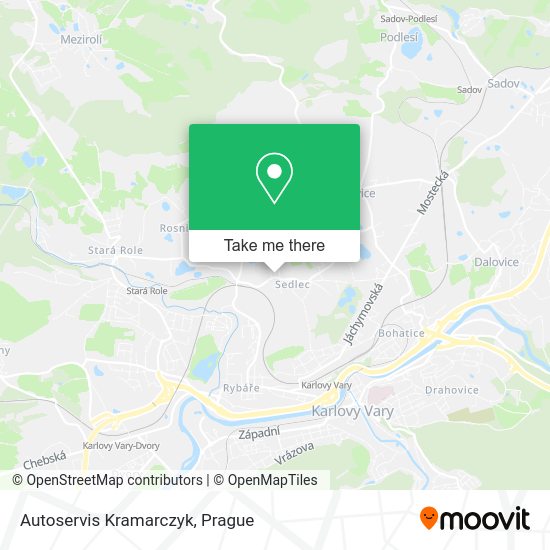 Карта Autoservis Kramarczyk
