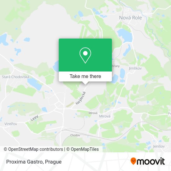 Карта Proxima Gastro