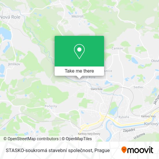 Карта STASKO-soukromá stavební společnost