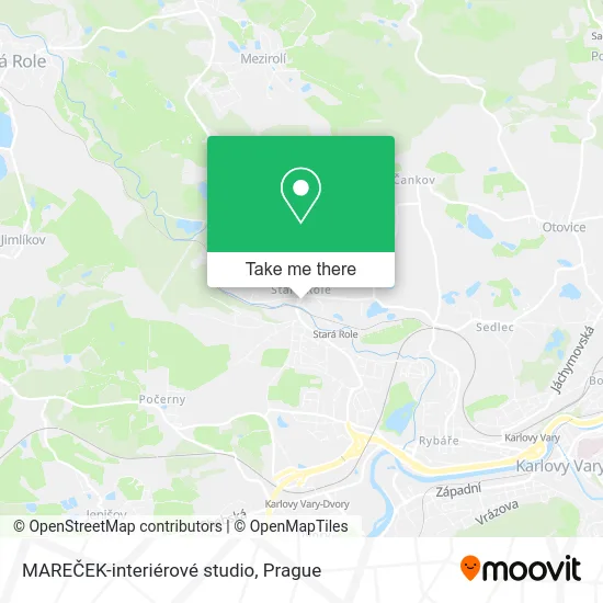 Карта MAREČEK-interiérové studio