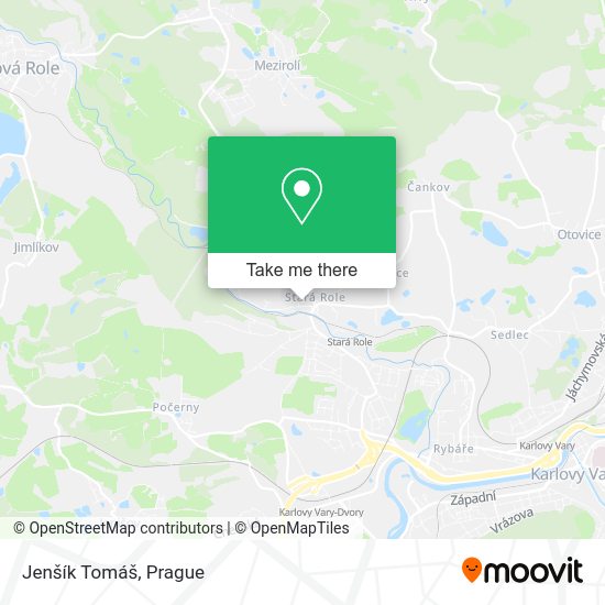 Карта Jenšík Tomáš