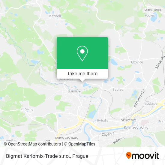 Карта Bigmat Karlomix-Trade s.r.o.