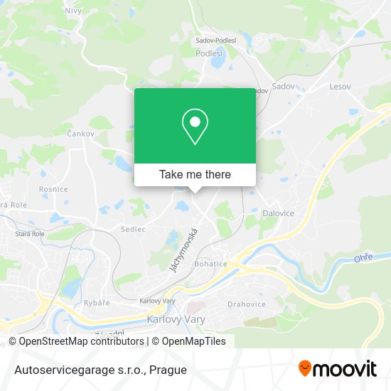 Карта Autoservicegarage s.r.o.