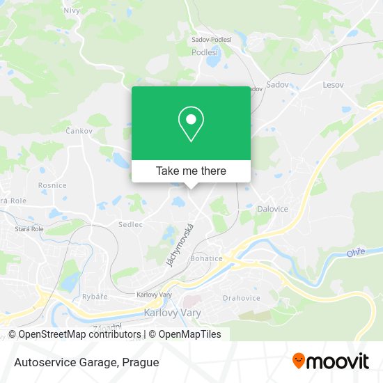 Карта Autoservice Garage