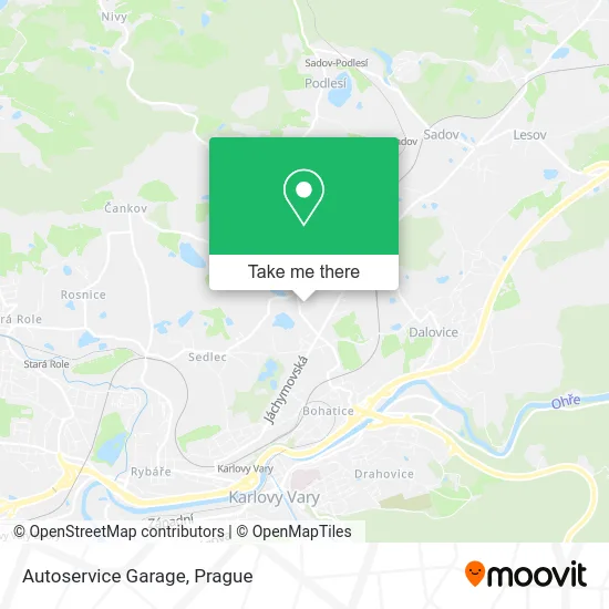 Autoservice Garage map