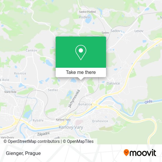 Карта Gienger