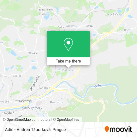 Карта Adiš - Andrea Táborková