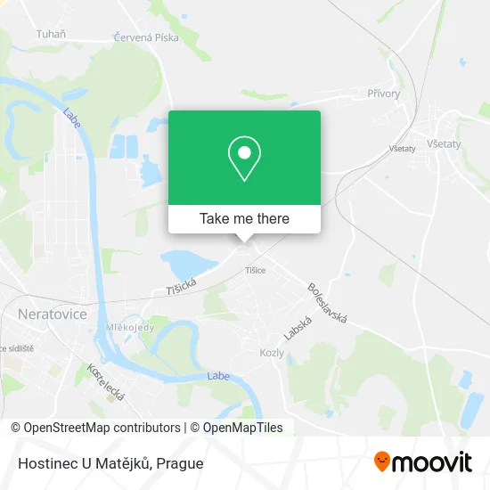 Карта Hostinec U Matějků
