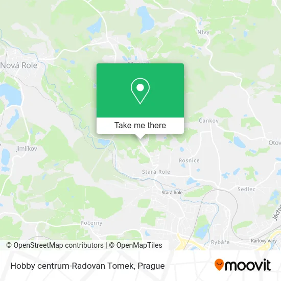 Карта Hobby centrum-Radovan Tomek
