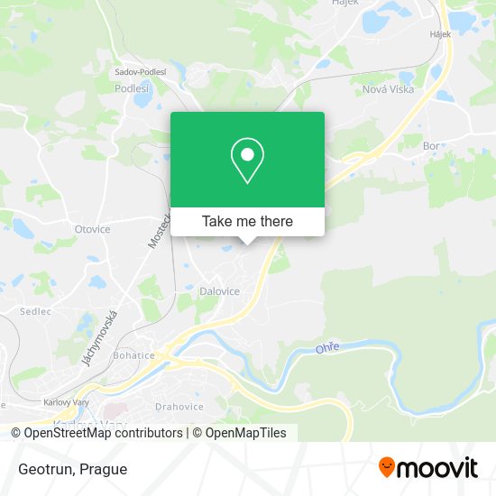 Карта Geotrun