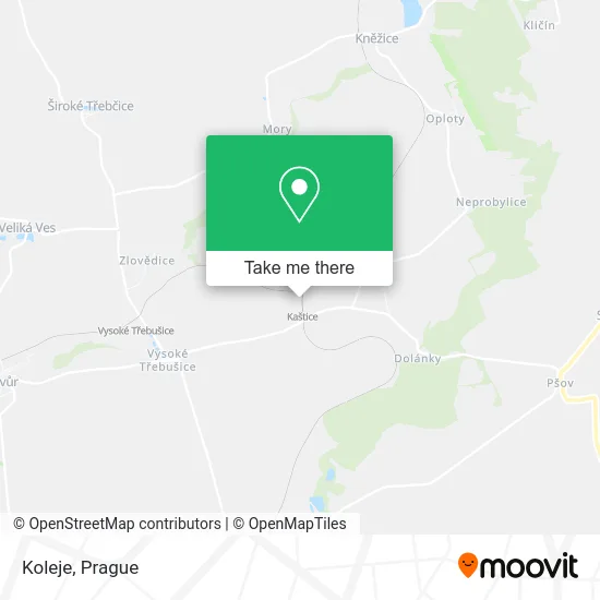 Карта Koleje