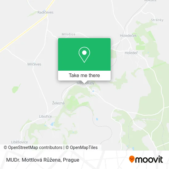 Карта MUDr. Mottlová Růžena