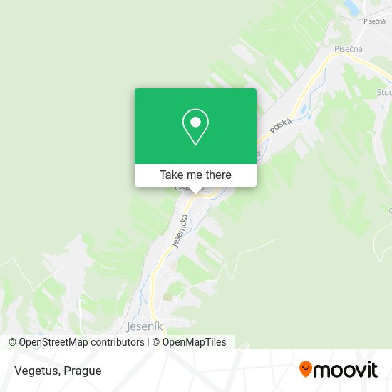 Карта Vegetus