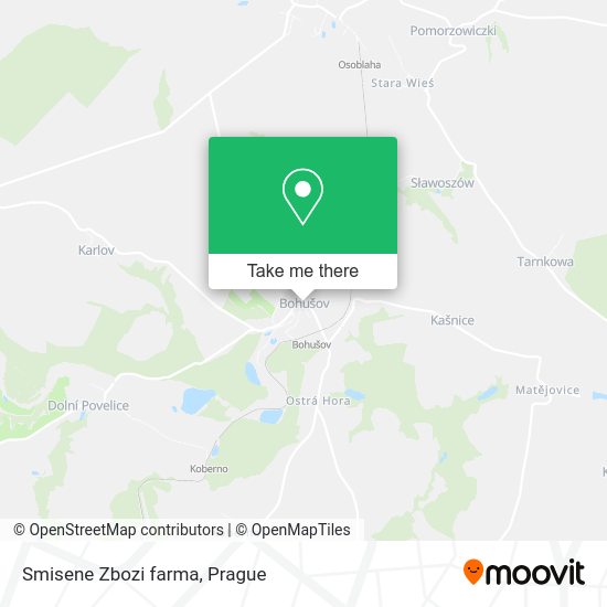 Карта Smisene Zbozi farma