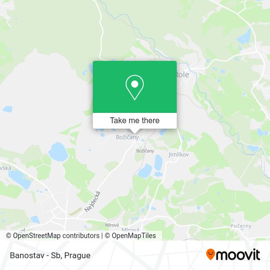 Карта Banostav - Sb