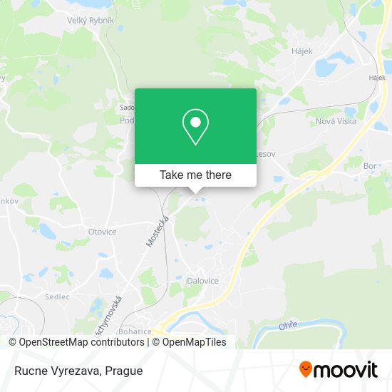 Карта Rucne Vyrezava