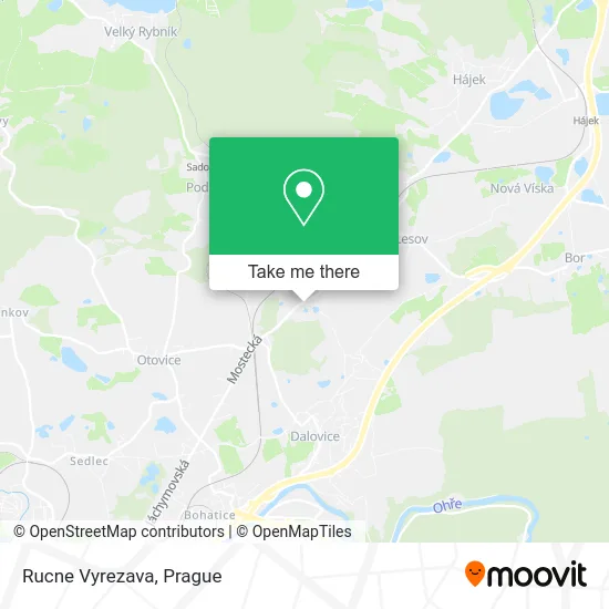 Карта Rucne Vyrezava