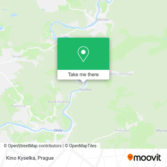 Карта Kino Kyselka